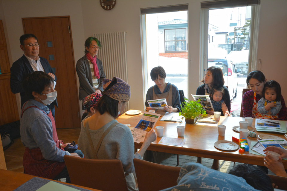 写真:食から創る家づくり イベントの様子